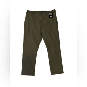 NWT Under 510 Pace Performance Pants Army Green Men’s 36x27 Golf Travel Casual